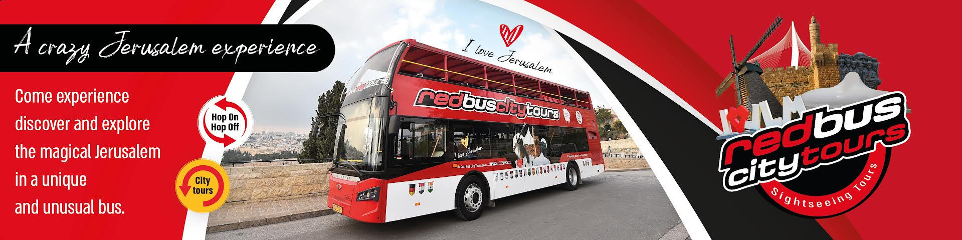 red bus tours jerusalem